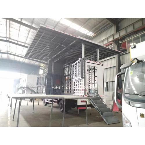 JAC 6x2 Double exhibition Mobile Stage Truck