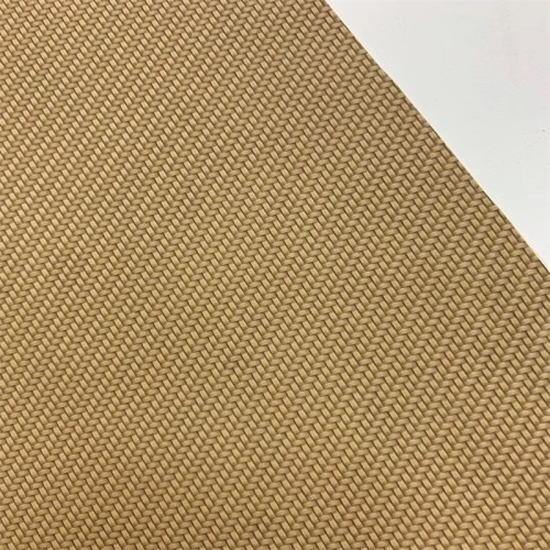 Eco-Friendly Plain Weave Leather for Tea Box Package