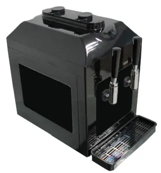Compressor cooling one or two taps liquor chiller