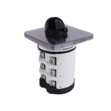 CE phê duyệt Salzer SAB75 1-0-2 75A 3pole Ghép mặt trước Công tắc thay đổi thiết bị chuyển đổi điện áp thấp
