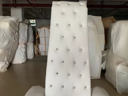 Chinese king throne chair and queen chair rental