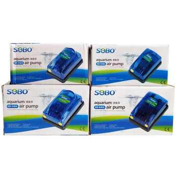 SOBO SB-648A Oxygen Pump: ปั๊มอากาศพิพิธภัณฑ์สัตว์น้ำขนาดเล็กแบบพกพาสำหรับถังปลาสำหรับถังปลา
