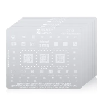 Tin-planted Stencil for OPPO Reno8 Pro/A36/Y32/IQ00 U5X - Amaoe Steel Planting Tin Mesh BGA Reballing Tool