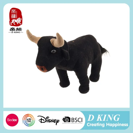 Made in China creative plush stuffed buffalo toys