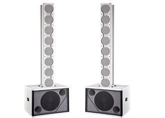 Sub Bas 4 / 8 Full Range Column Array Speakers For Home The