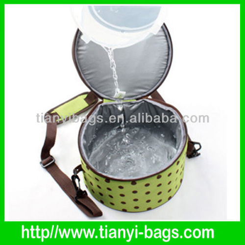 cylinder style cooler bag insulated ice bag