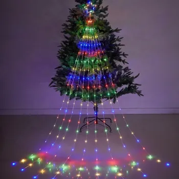 Wholesale Waterfall Light LED Christmas Tree Lights for Garden and Patio Decor