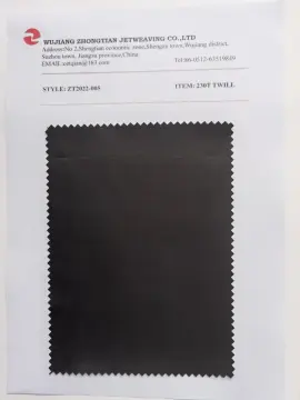 100% Polyester 230t Twill lining Fabric