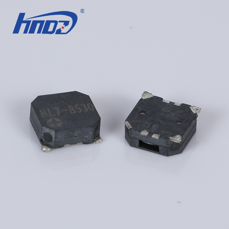 8.5x8.5x3mm SMD Transductor magnético Zumbador 3.3V 5V