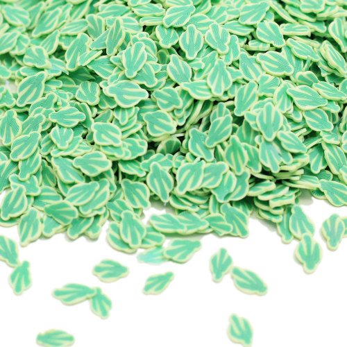 Fantazyjna śliczna zielona glina polimerowa w kształcie kaktusa 500 g / worek Mini plaster na ręcznie robione rękodzieło Decor Charms Nail akcesoria do włosów