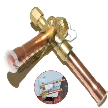 Welding Copper Tube AC Service Valve for Split AC Air Conditioner Valve