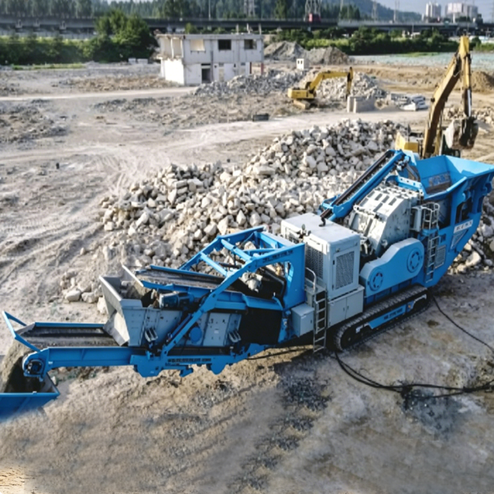 Crawler Impact Crushing Station