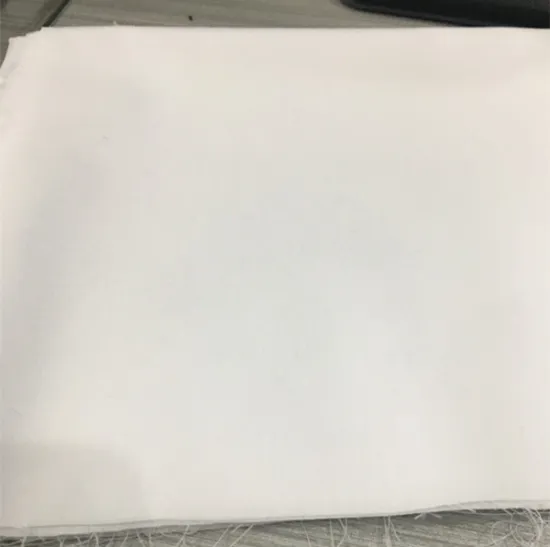 Popular Soft Polyester White TC Fabric