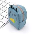 Cute rabbit style canvas coin purse