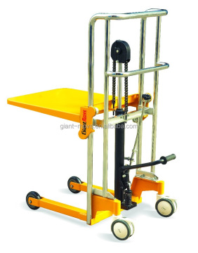Advanced Technology Stable Quality ME-C/ME-F/ME-G Manual Hydraulic Fork/Platform Stacker