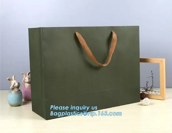 Thanksgiving Festival Design Custom Paper Present Gift Shopping Bag, Fancy Paper Gift Bag