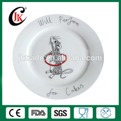 Ceramic Dinner plate, Kid Dinner Plate,Porcelain Dinner Plate ,Restrurant Dinner Plate