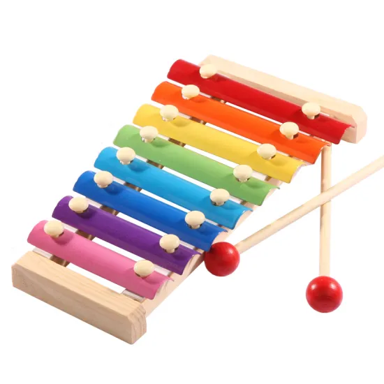 Creative Hand Knocking Piano Music Instrument Kids Toys Eight-Tone Small Xylophone Musical Instrument Baby Noise Maker Toy Gift