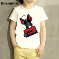 Kids Champion French Bulldog Cartoon Design T Shirt Boys/Girls Short Sleeve Tops Children Cute T-Shirt,HKP2201