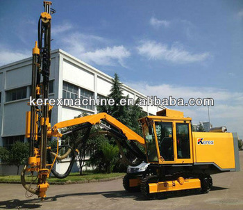 crawler cab 18m hydraulic drilling rig H7