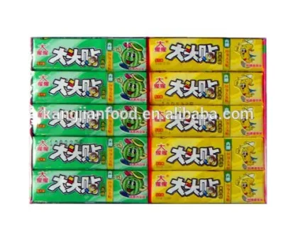 Chewing Gum with Big Tattoo