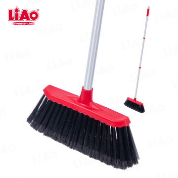 LIAO Broom Set with 3-Section Metal Pole