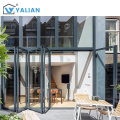 Soundproof Function Aluminum Folding Door French Style