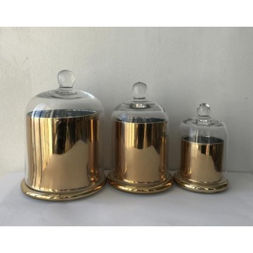 Hand Made Luxury Glass Candle Jars Wholesale