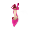 Pointed-Toe Hollow Stiletto Pumps