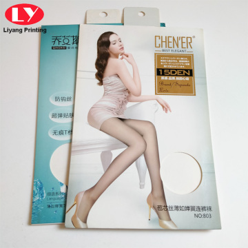 Custom Logo Pantynose Stocking Packaging Paper Box