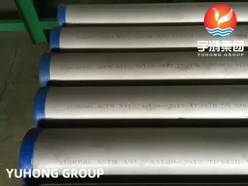 ASTM A312/ASME SA312 TP347H Stainless Steel Seamless Pipe