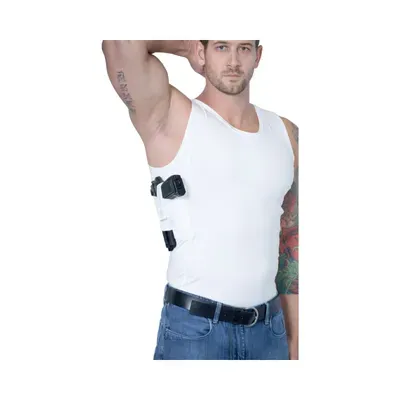 Men's Compression Concealment Tank Top Holster Shirt
