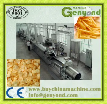potato chips making line