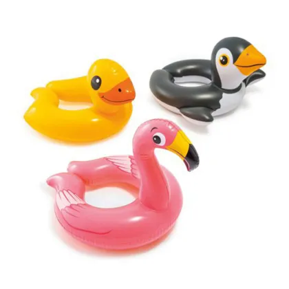 INTEX 59220 Children's Swimming Ring - Animal Split Pool Float Ring