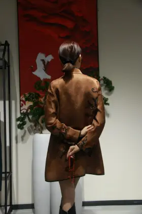 long brown coat womens