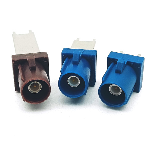 FAKRA Straight PCB Mount RF Coaxial Connector Adapter