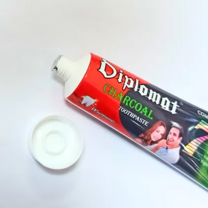 OEM Private Label Diplomat Charcoal Gum Whitening Toothpaste