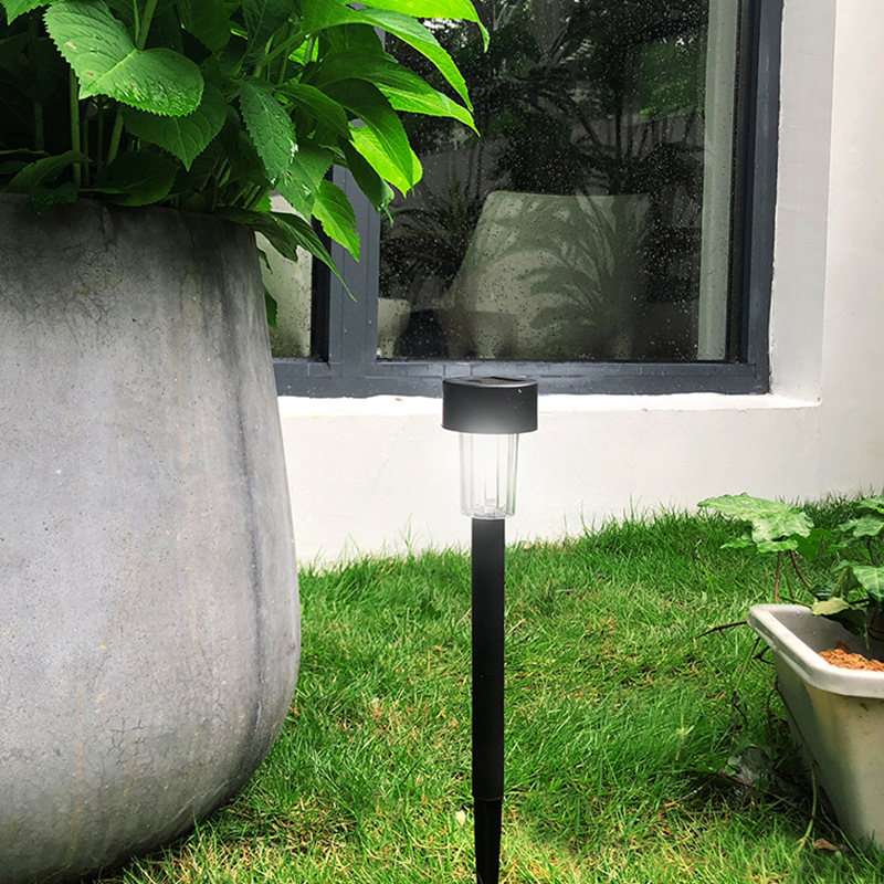 Luzes de estaca de jardim solar brilhante