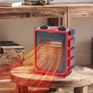 1500W Desktop Heater Fan Portable PTC Heaters Home Warm Air Blower for Office Patio Garage Home Use