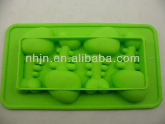 Fish shaped silicone ice cube
