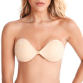 Soutien-gorge sexy sans bretelles en dentelle Push-up Backless Invisible Bra