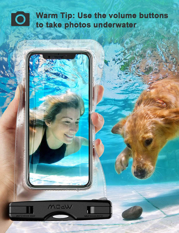 Venda quente estuche para teléfono móbil impermeable baixo o auga