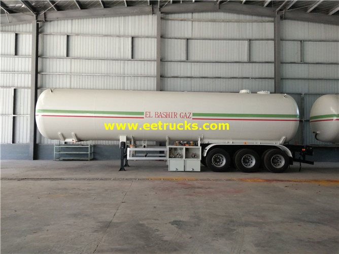 54m3 Propane Gas Delivery Trailers