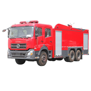 Versatile Use of Dongfeng Tianlong Firefighting Sprinkler Emergency Rescue Vehicle in Fire Extinguishing, Road Cleaning, and Greening Operations