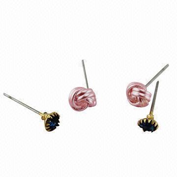 Fashion New Sapphire Stud Earrings