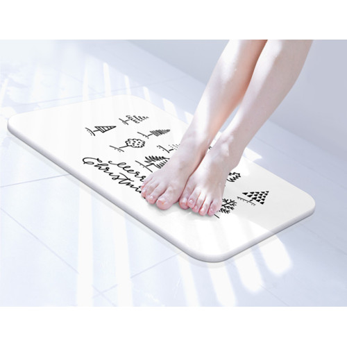 Healcier Diatomaceous Earth Absorbent Drying Bath Mat