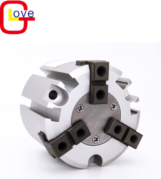 MHS 3 Finger Pneumatic Gripper Double Action Cylinder
