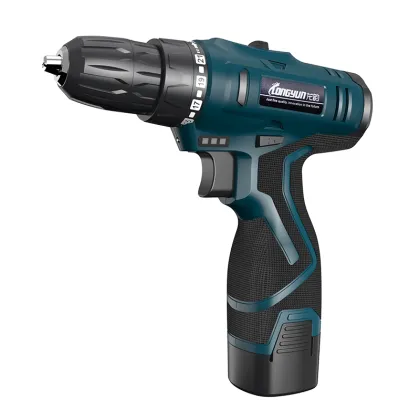 LOMVUM Electric Drill Waterproof Parafusadeira Rechargeable Electric Screwdriver Multifunction Power Tools Mini Cordless Drill