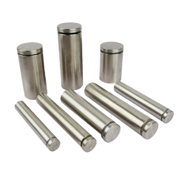 High-Quality Threaded Sign Holder Accessories: Spacers, Nails, Acrylic, Steel, Plastic Rings, and Standoffs
