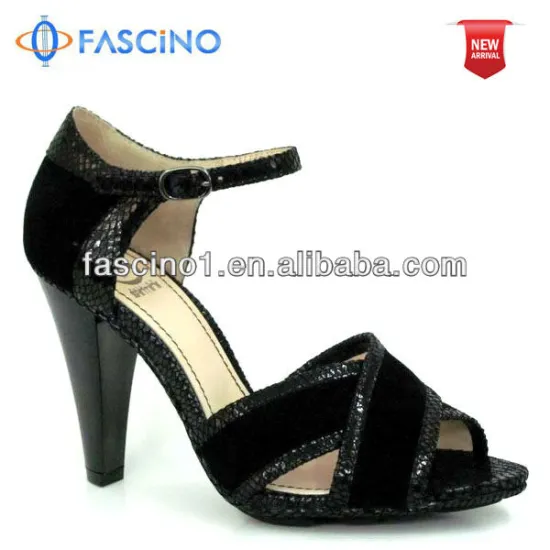 lady hot sell high heel sandals